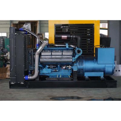 400kw東風研究所柴油發電機組-東風研究所12缸柴油機SY258TAD41柴油發電機組,缸徑/行程：135/150mm,柴油發電機組水冷發動機功率413KW,柴油發電機組配套馬拉松斯坦福發電機。廠價直銷歡迎選購：13773399855。